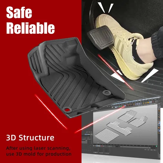Mipi 3D TPE カーマット 三菱 パジェロ 2011用