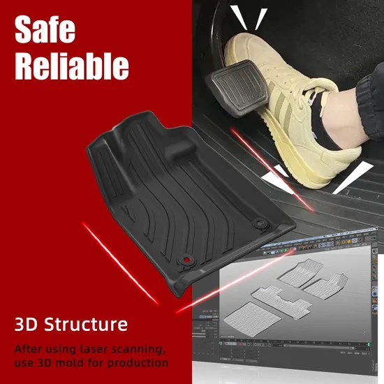 卸売TPE 3Dカーマット防水非