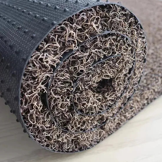 PVC裏地クッションマットロール PVC裏地コイルカーペット